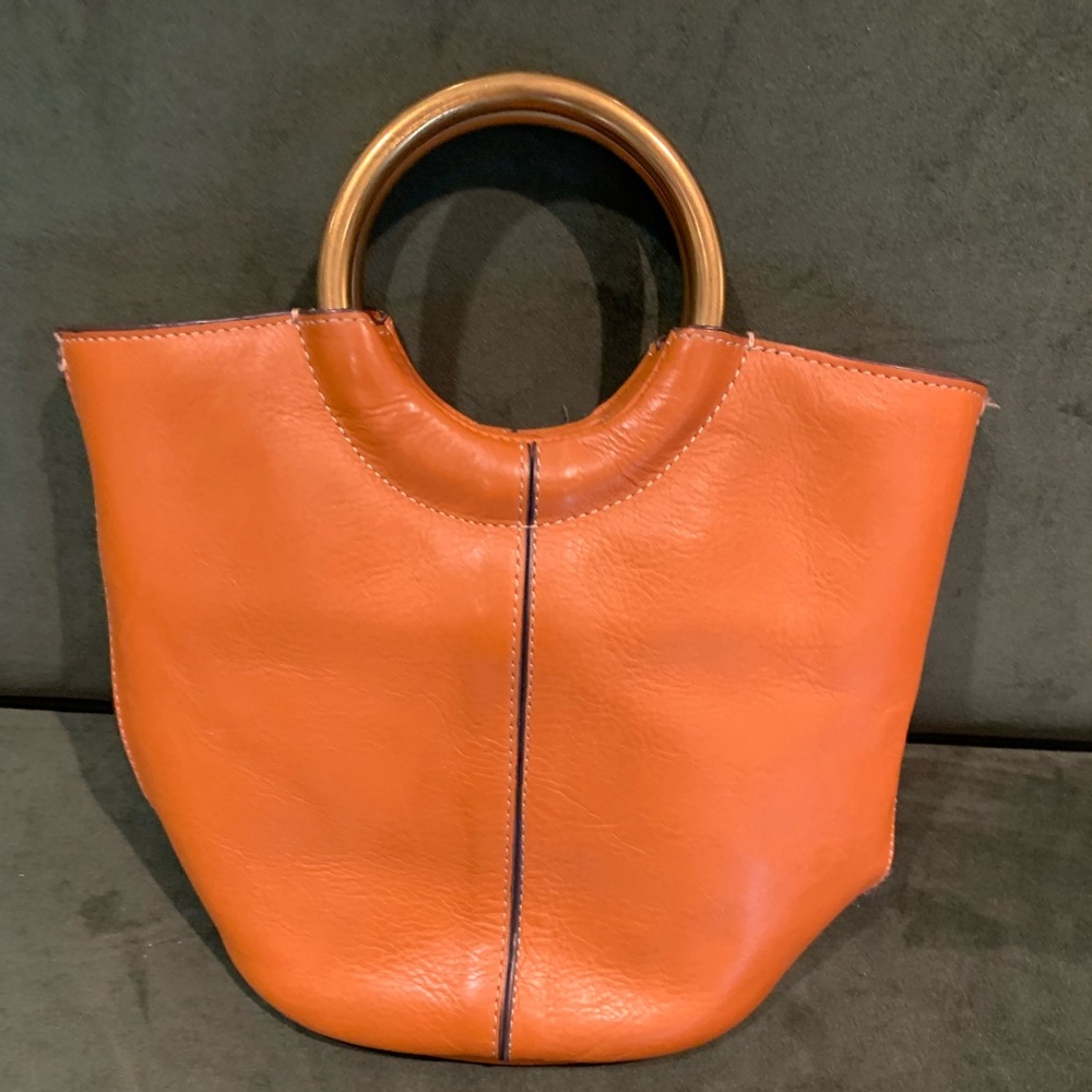 Adorable 100% leather little purse from JCREW